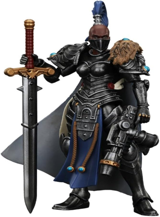 JoyToy Warhammer Horus Heresy Sisters of Silence Argent Lynx Vigilator Cadre Vigilator 2, 1:18 Scale 4.17in Action Figure Mecha Joy Toy Collection Model