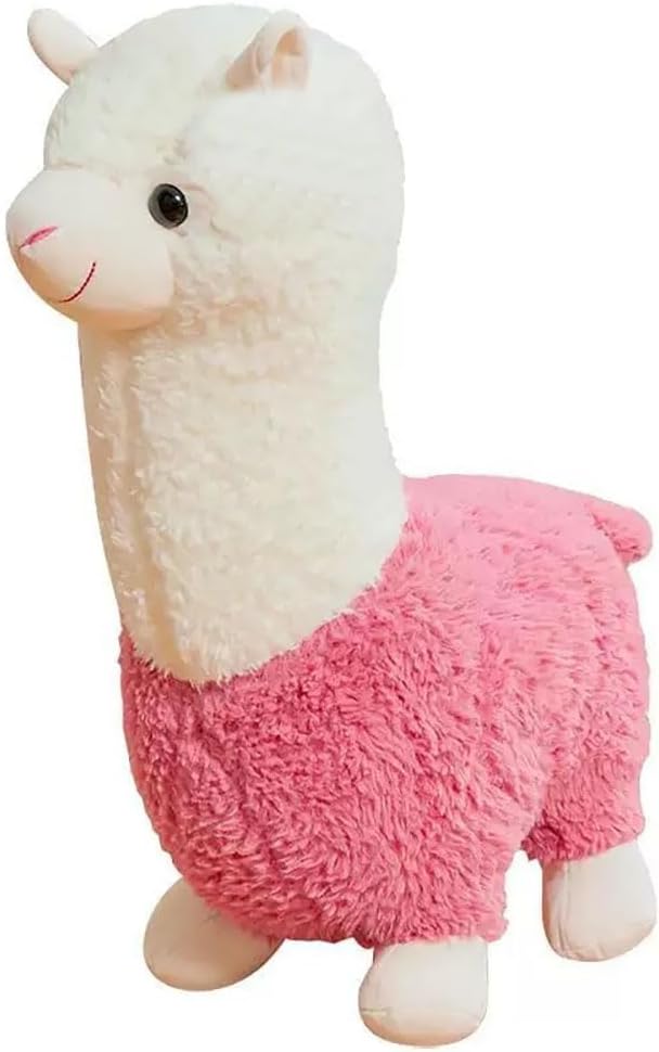 Llama Stuffed Animal Cute Alpaca Plush Toy 17.7 inch for Girls Boys (Alpaca 45cm fense)