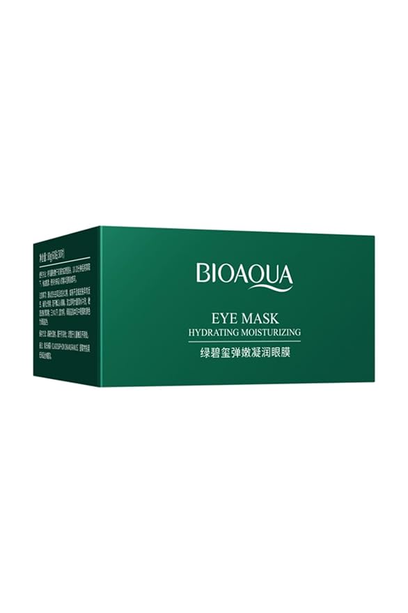 BIOAQUA 30 Pairs Eye Mask Moisturizing Hydrating Anti-Wrinkle Anti-Aging Remove Dark Circles Smooth Nourishing Refreshing (GREEN)