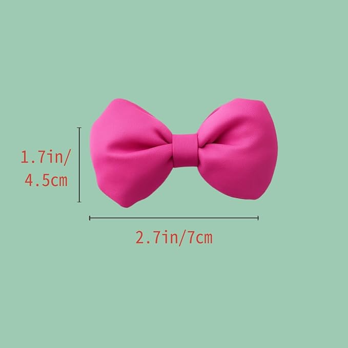 17cm Doll Clothes, Clothes Accessoriesor for 6.7 Inches Doll Clothes,Pink Top, White Overalls, Hair Bow & Charm for 6.7 inch Plush Dolls Accessories (Fresh White Overalls)