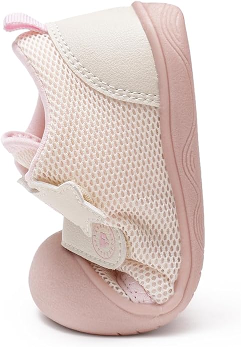 Toddler Shoes Boys Girls Non-Slip Infant Sneaker Rubber Sole Baby Crib First Walker Shoes