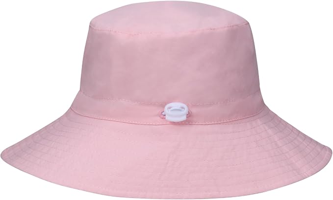 MaxNova Baby Sun Hat Smile Face UPF 50+ Toddler Bucket Hat for Boys Girls 0-7 Years