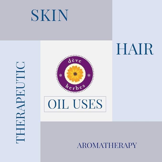 Deve Herbes Pure Dalmatian Sage Essential Oil (Salvia officinals) Steam Distilled 50ml (1.69 oz)
