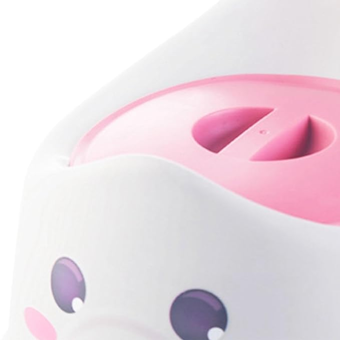 Portable Baby Potty Chair with Animal Design for Indoor and Travel Use, Gray