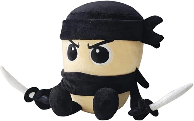 Italian Brainrot Plush Toy, 9.84 inch Capuccino Assassino Plushies, Italian Brainrot Stuffed Animal, Funny Assassin Monster Figure Doll for Adults Kids Boys Girls