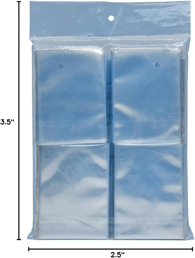 2.5" x 3.5" Soft Trading Card Penny Sleeves (1000ct)