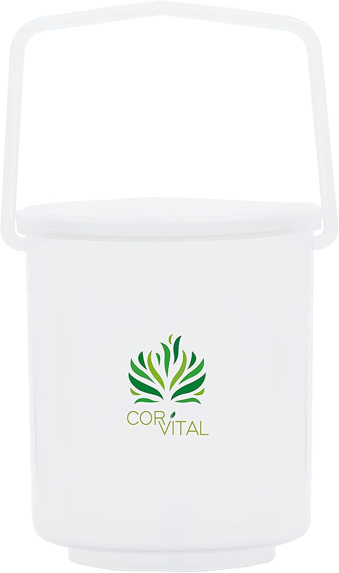 Coffee Enema Kit for Colon Cleansing - Recommended by Gerson Home Enema Kit - Enema Bucket Kit with Red Tube - Colon Detox Organic Coffee Enema - Enema Coffee Colon Cleanser - Colon Health