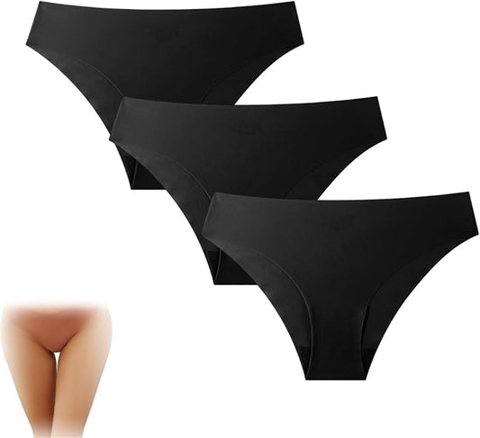 Invisible Camel Toe Thong for Women No Show Panties Panty Liners Seamless Workout Concealer Underwear