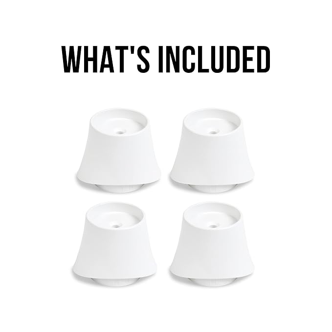 Wall Nanny 4 Inch Extension Accessories for Baby Gate (Made in USA) Connect Extensions to Wall Nanny's and Add 4 Inches in Length to Baby Gates - 4 Pack