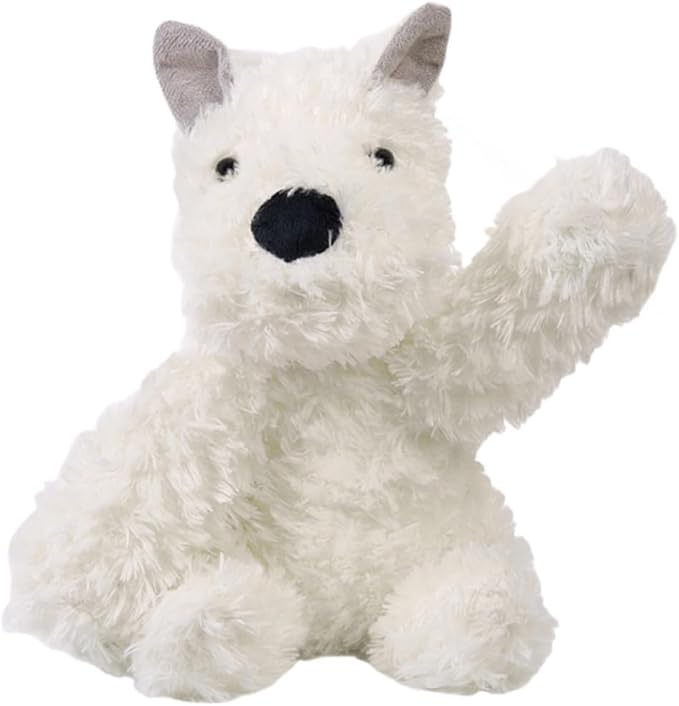 Adorable West Highland White Terrier Dog Plush Toy - 8.6" Soft Stuffed Animal Toy, Kid's Best Friend