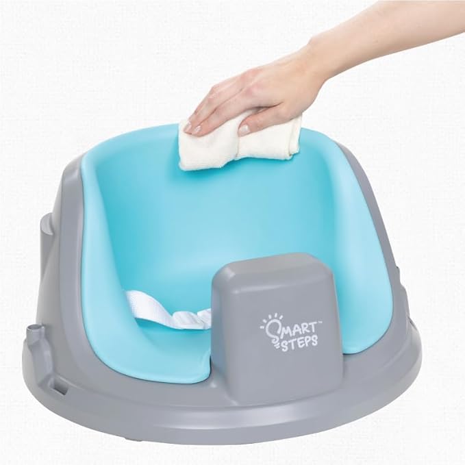 Smart Steps® Explore N’ Play 5-in-1 Activity to Booster Seat, Blue Safari Fun