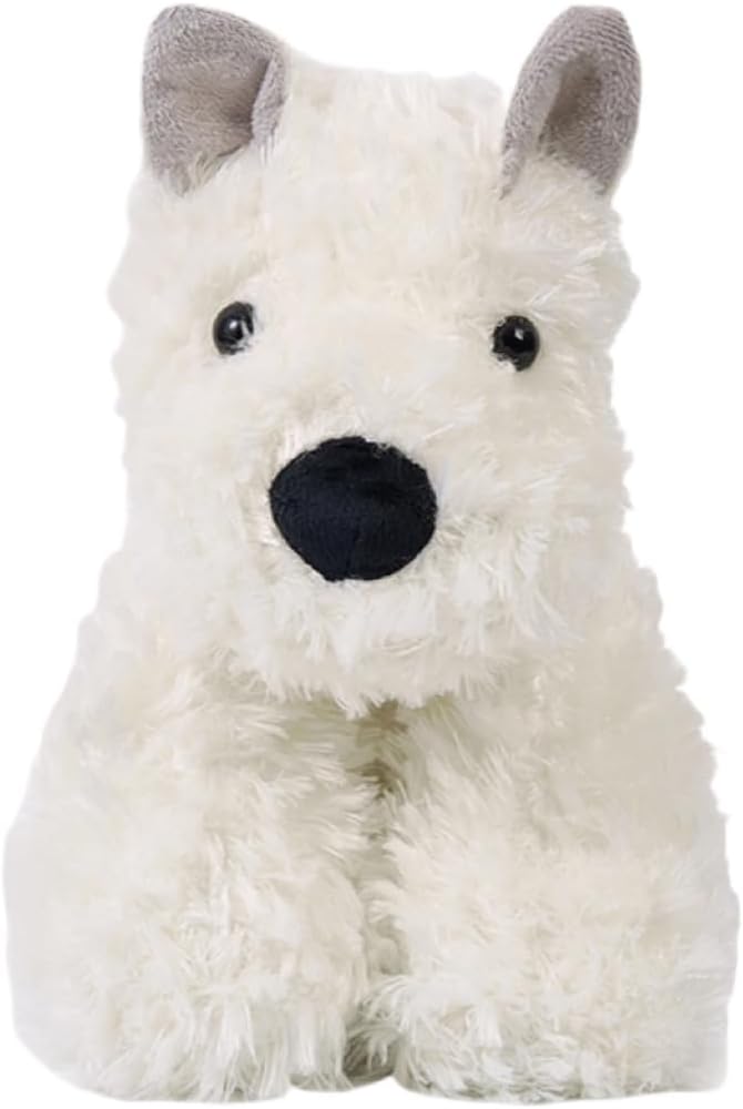 Adorable West Highland White Terrier Dog Plush Toy - 15.7" Soft Stuffed Animal Toy, Kid's Best Friend