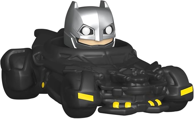 Funko Pop! Bitty Ride: DC - Batman with Bat Mobile - DC Collectable - Gift Idea - Official Merchandise - Toys for Kids & Adults - for Collectors and Display