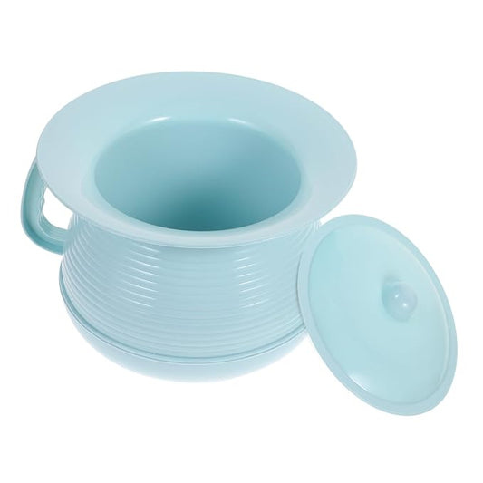 Toyvian Plastic Boys and Girls Urinal Potty Portable Bucket Toilet for Boys and Girls Women Travel Urinal Lid Easy to Clean