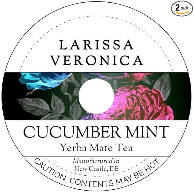 Cucumber Mint Yerba Mate Tea (Single Serve K-Cup Pods) (12 pods, ZIN: 575894) - 2 Pack
