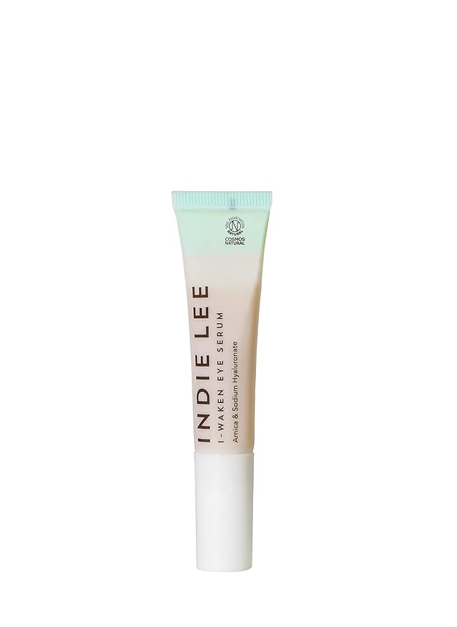 Indie Lee I-Waken Under Eye Serum for Dark Circles and Puffiness - Under Eye Brightener, Anti-Aging & Hydrating Serum for Smoothing & Firming Wrinkles (0.5oz / 15ml)