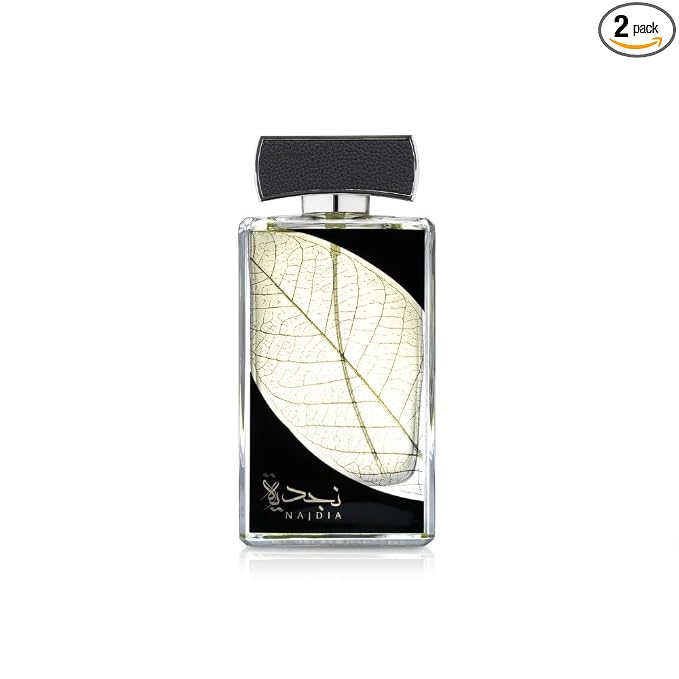 Lattafa Najdia 2 Piece Set for Men (3.4 Ounce Eau de Parfum Spray + 1.7 Ounce Deodorant Spray)