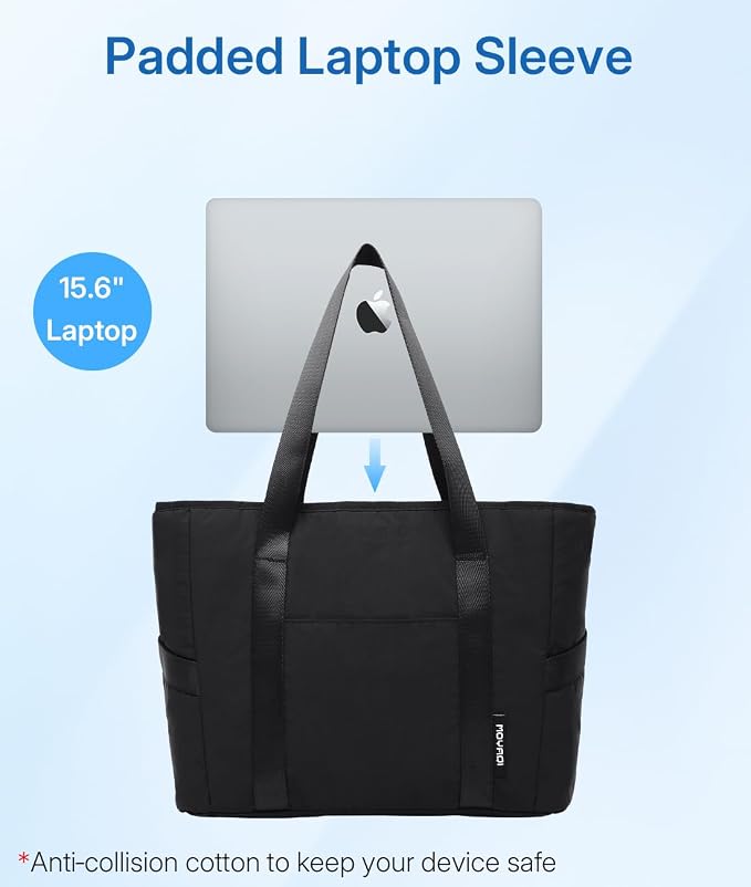 MOYAQI Gym Bag for Women with Zipper, Nurse Work Tote with Compartments, Womens Beach Yoga Bag for Sport, Travel