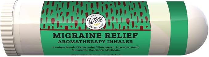 Wild Essentials Healthy 6 Pack of Aromatherapy Nasal Inhalers Made with 100% Natural, Therapeutic Grade Essential Oils to Help Keep You Refreshed and feelling Your Best
