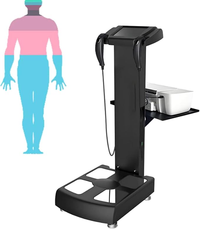 Smart Body Composition Analyzer with Large Display for Accurate BMI and Muscle Mass Measurement, Ideal for Home, Gym, and Clinic Use