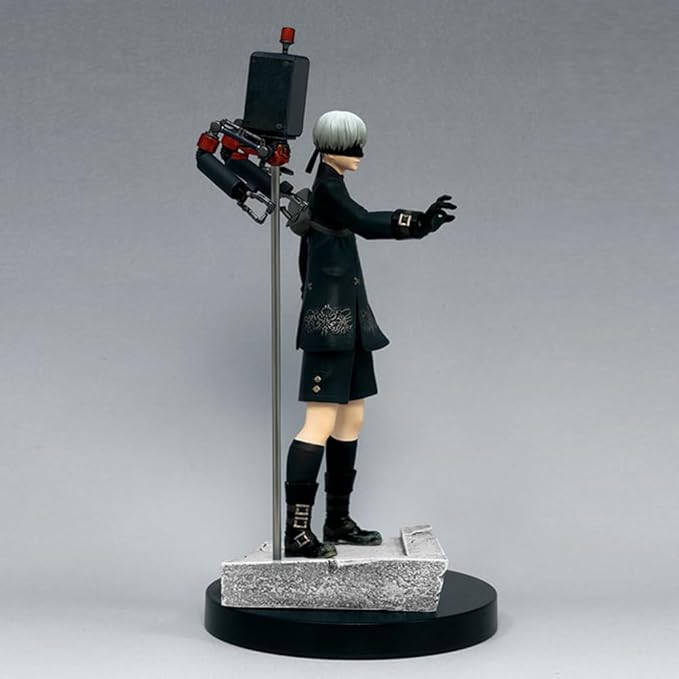 9S Figure 9Syorha Statue 1/6 Scale 9S Action Figure No.9 Type S Anime Figurine PVC Handmade Collectible Desktop Decoration