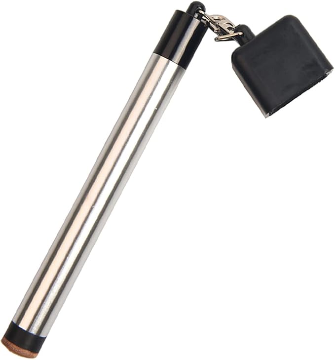 LAKE OF FIRE Pool Cue Chalk Holder – 2-in-1 Billiard Accessory with Pool Chalk Holder & Cue Tip Tool