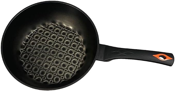 10"(26cm) 3D Diamond Coating Nonstick Frying Pan Wok, 3.25" Depth -MADE IN KOREA