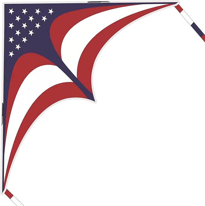 Mint's Colorful Life Delta Kite for Kids & Adults, Extremely Easy to Fly Kite for Beach Trip, Best Kites for Beginners, 300ft String Handle Included