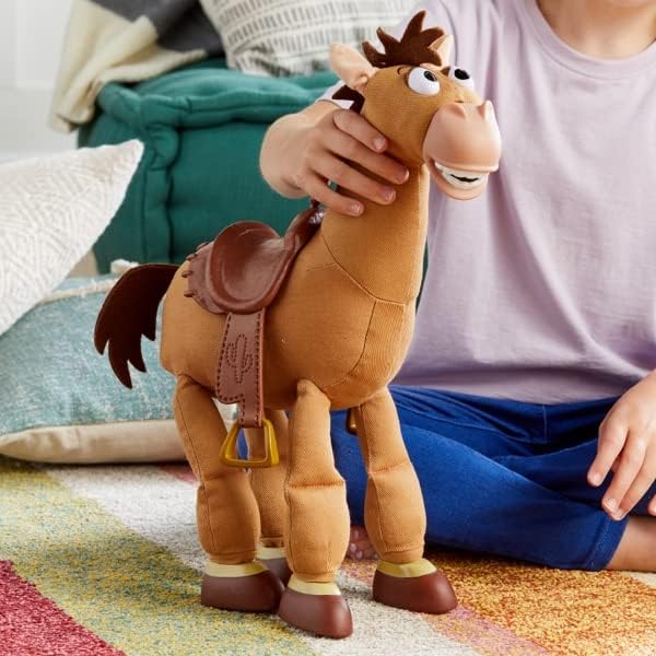 Disney Store Official Talking Action Figure from Toy Story, Features Sounds and Phrases from The Movies, Interacts with Other Figures and Toys – Bullseye