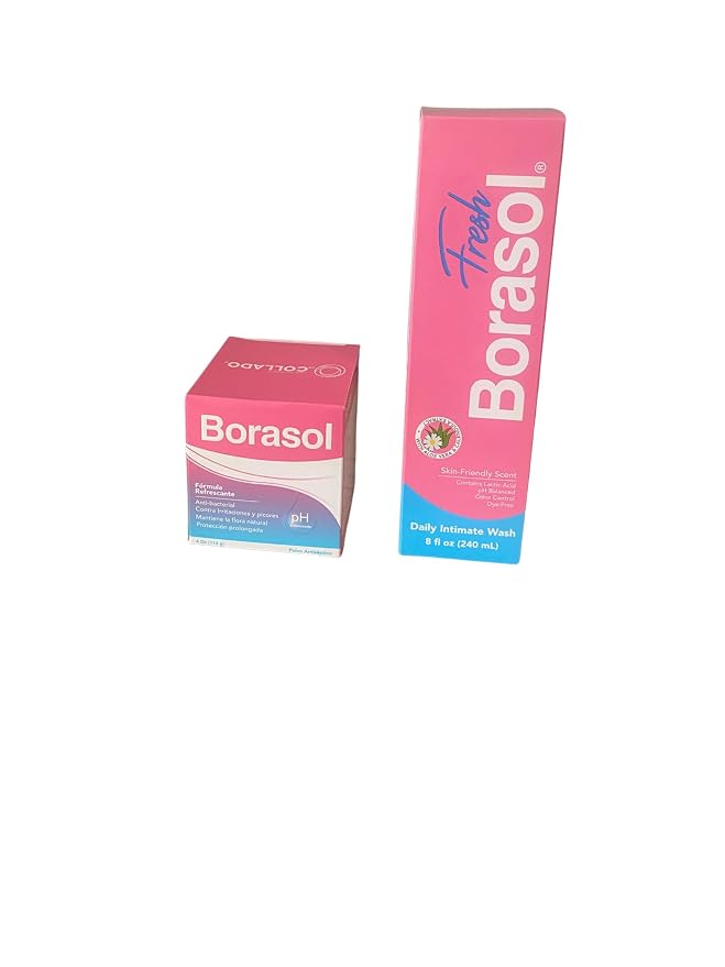 Anticeptic Powder Set 4oz + intimate Wash Set (2 Pack) - Feminine Care, Odor Control, PH Balanced, daily Hygiene, External Use.