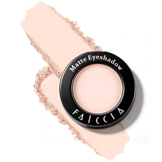 Ivory Opal Single Eyeshadow, Highly Pigmented Blendable Pressed Powder Eye Shadow, Long-Lasting Eye Makeup for Women, Versatile for Daily Commute, Buildable Color Payoff for Natural Looks #02