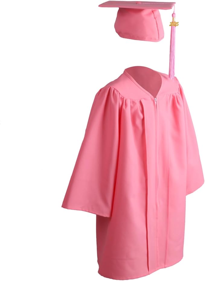OSBO GradSeason Unisex Matte Kindergarten Graduation Gown Cap Tassel Set 2025