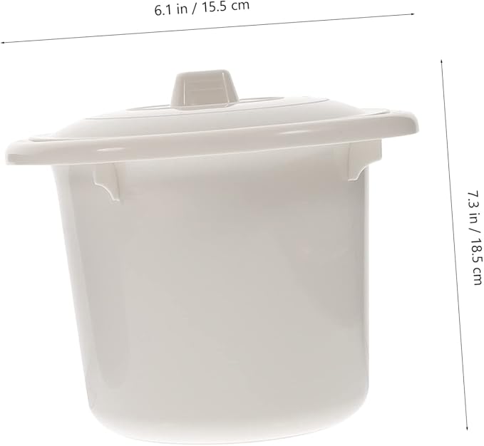 SHOWERORO 2pcs Spittoon for Elderly Men Car Containers with Lids Travel Potty Portable Pot Chamber Pot Adult Urinal Pail Pot Convenient Potty Adult Spittoon