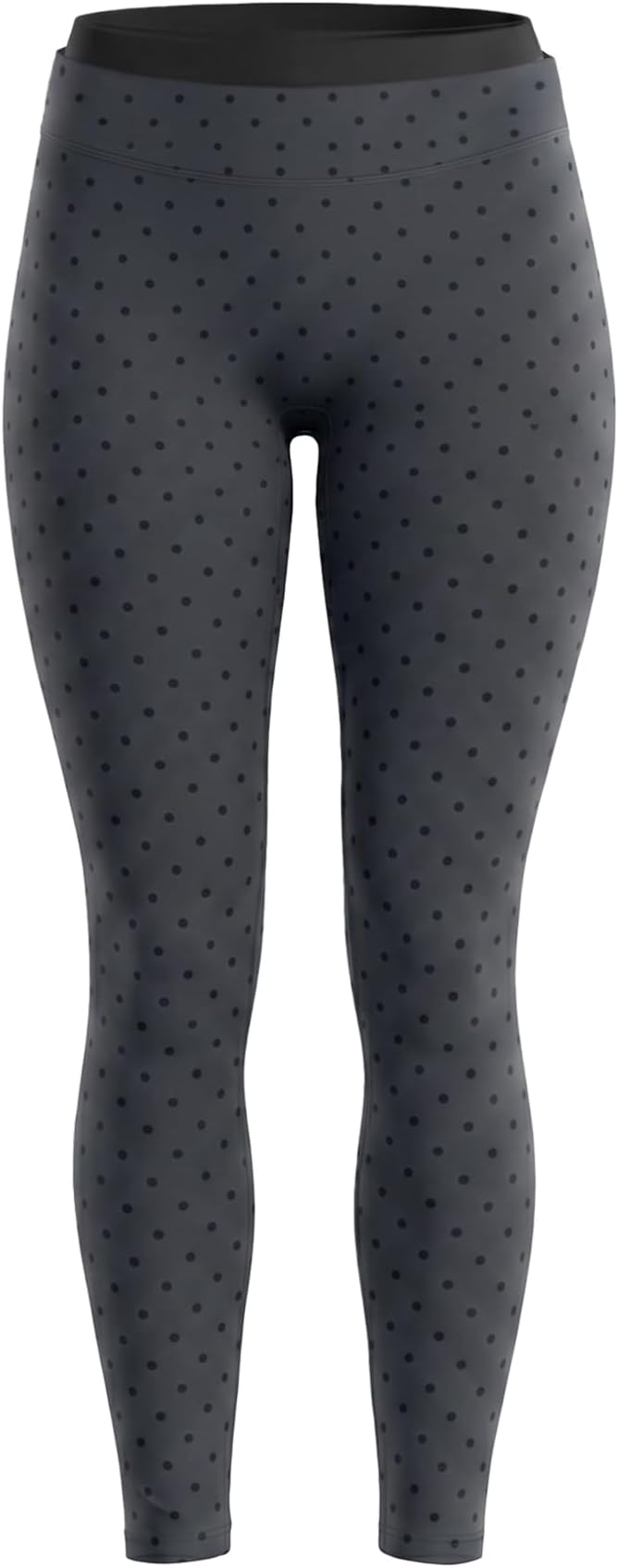 Aoxjox Women's High Waisted Workout Dual Core Leggings Color-Block Dual‑Layer Waist Buttery Soft Gym Yoga Pants 27"