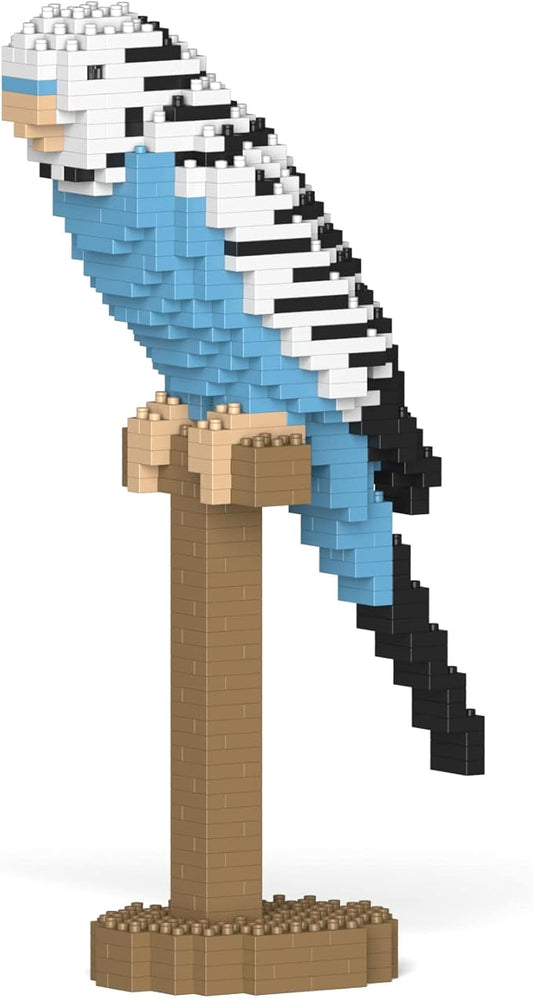 JEKCA Budgie 01S-M02 | Parrot Plastic Building Blocks | Age 14+