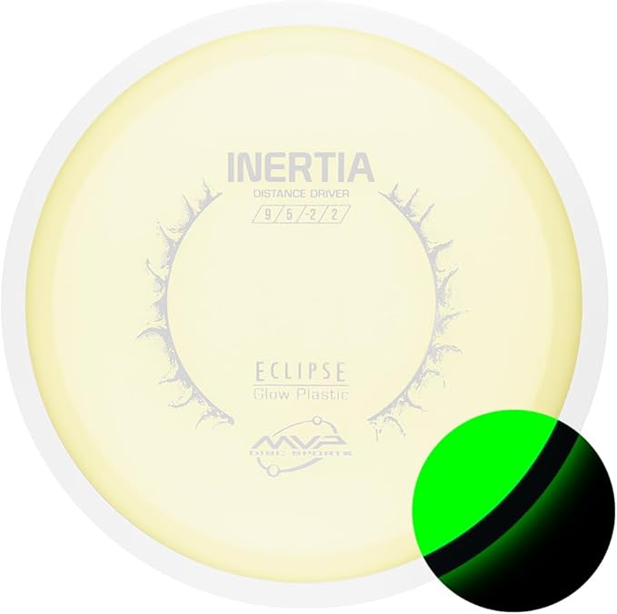 MVP Disc Sports Eclipse Glow 2.0 Inertia Disc Golf Distance Driver