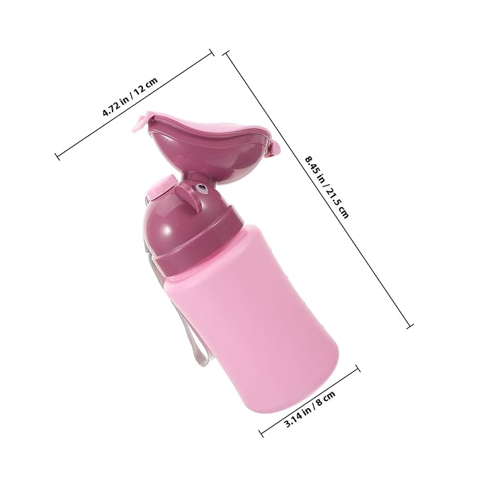 KOMBIUDA Portable Travel Potty for Safe Abs Material Urinal Bottle Compact Ergonomic Design for Nighttime Bathroom Independence and Outdoor Use