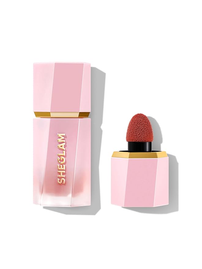 SHEGLAM Color Bloom Liquid Blush-Fine Carmine
