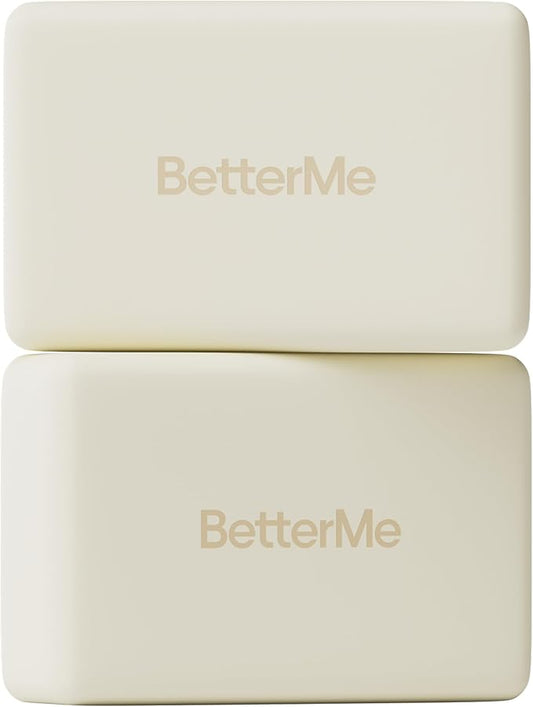 BetterMe Yoga Blocks Set of 2 – High Density Foam Yoga Blocks for Stretching, Pilates & Workouts – Lightweight Non-Slip Exercise Blocks for Flexibility & Balance