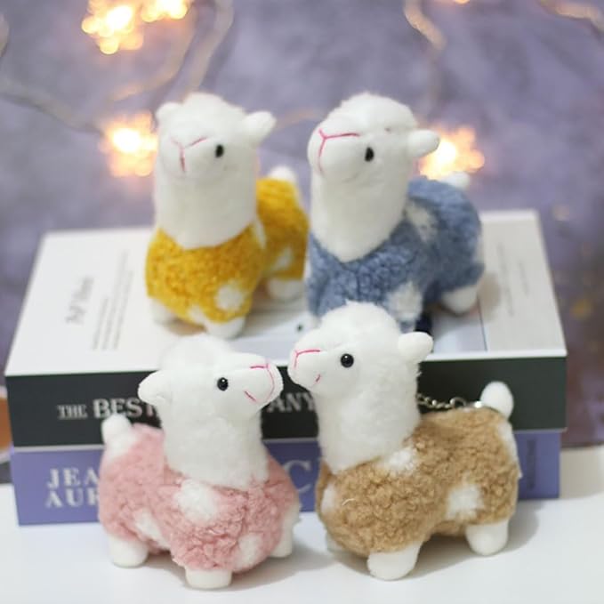 Llama Stuffed Animal Cute Alpaca Baby Plush Toy for Girls Boys(Alpaca heji fense)