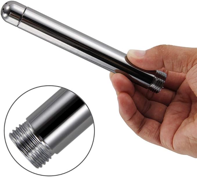Shower Douche Enema Kit with Hook up, Colon Nozzle Cleaner System with 59 inch Shower Hose and 3 Heads for Men Women Cleaning