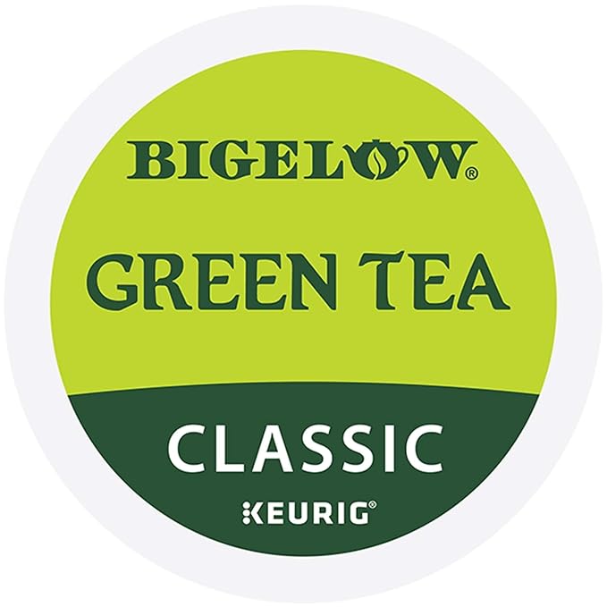 Bigelow Green Tea Keurig Single-Serve K-Cup Pods, (Pack of 24)
