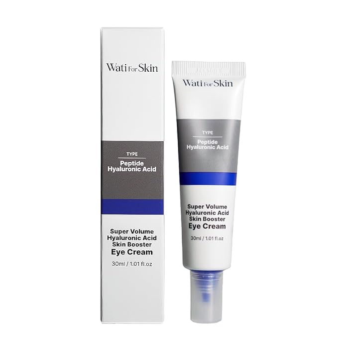 Super Volume Hyaluronic Acid Skin Booster Eye Cream – Deep Hydration & Plumping for Fine Lines, Korean Skin Care, 30ml / 1.01 fl.oz.