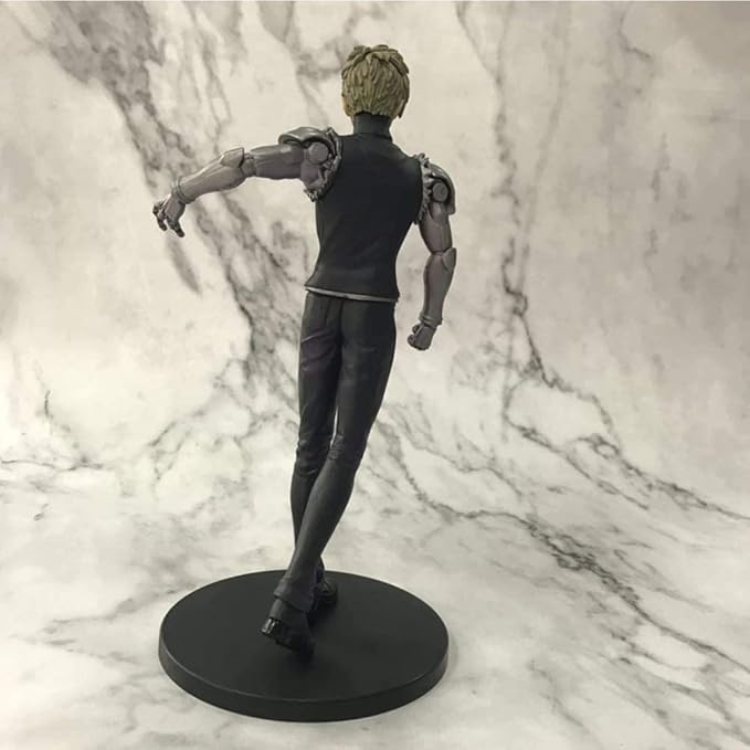 LUNK Saitam Action Figure Genos HELLISH Blizzard Figures Anime Statue Figura Cartoon Heros Figurine Collection for Fans