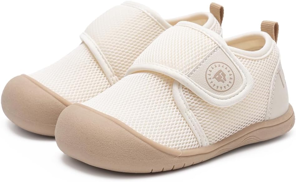 Toddler Shoes Boys Girls Non-Slip Infant Sneaker Rubber Sole Baby Crib First Walker Shoes