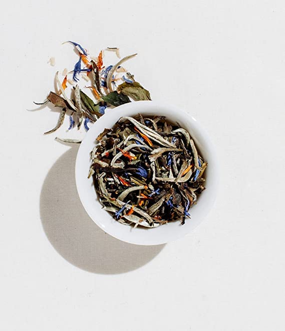 Art of Tea White Coconut Creme Tea 4oz Loose Leaf Refill Bag, Premium Organic White Tea with Coconut & Vanilla Notes, Tropical Creamy Dessert Tea, Smooth Hot or Iced Loose Leaf Tea