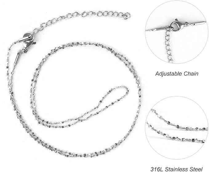 Maromalife Essential Oil Diffuser Necklace Butterfly Zircon Stainless Steel Aromatherapy Pendant Locket with Adjustable Chain and 10 PCS Felt Pads Mothers Day Christmas Birthday Gift for Women