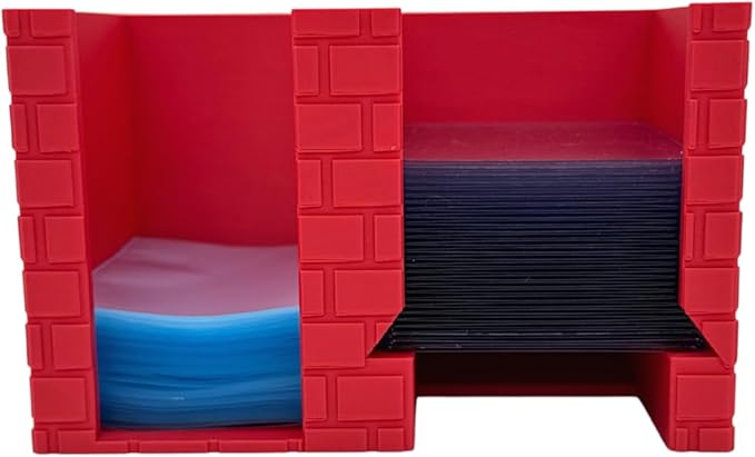 EnderToys CardCare Lite (Red Brick) - Toploader Dispenser - Penny Sleeve Holder