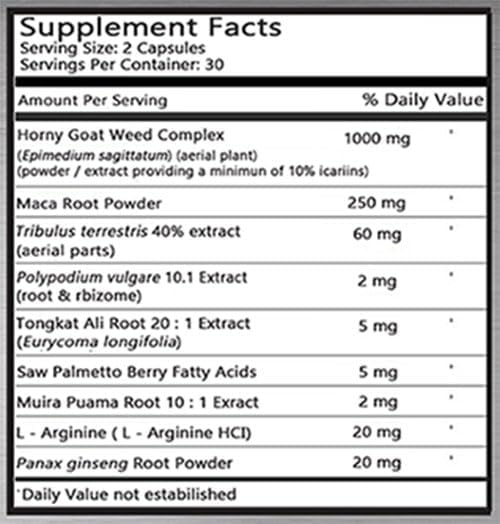 Natural Male Enchantment Pills Increase Size and Length - LONGJACK Size UP (All Natural Formula) - tongkat ali Extract - longjack for Men - tongkat ali Complex - 2 Bottles 120 Capsules