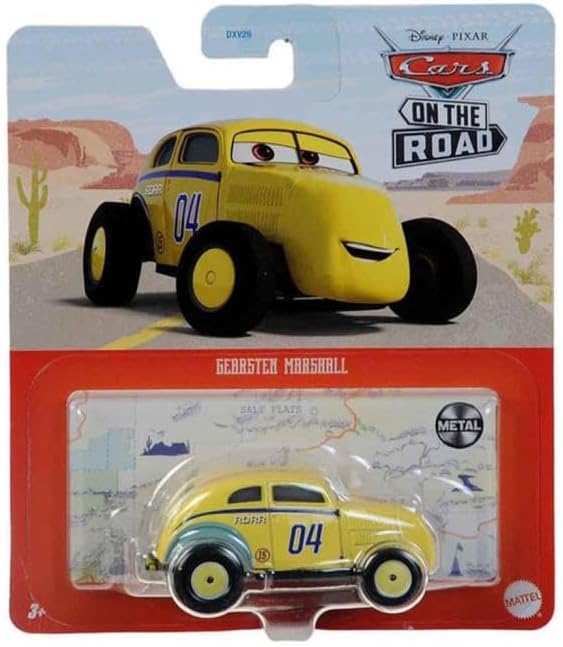 Disney-Pixar Cars ON The Road Scale 1.55 DIE-CAST GEARSTEN Marshall